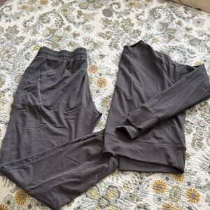 Simons Dark Gray Pajama Set